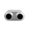 Flowmaster FLOWMONSTER 2-CHAMBER MUFFLER ALUMINIZED 430402-FM